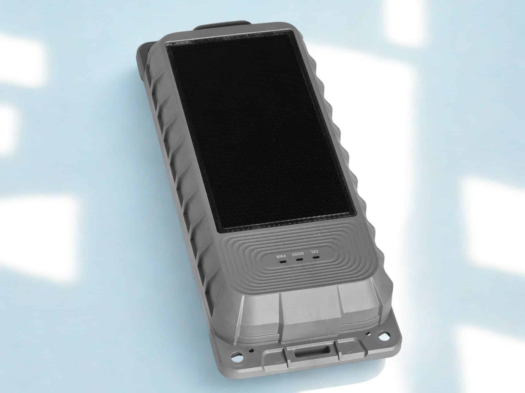 Telematik mit Robustem Solarpanel