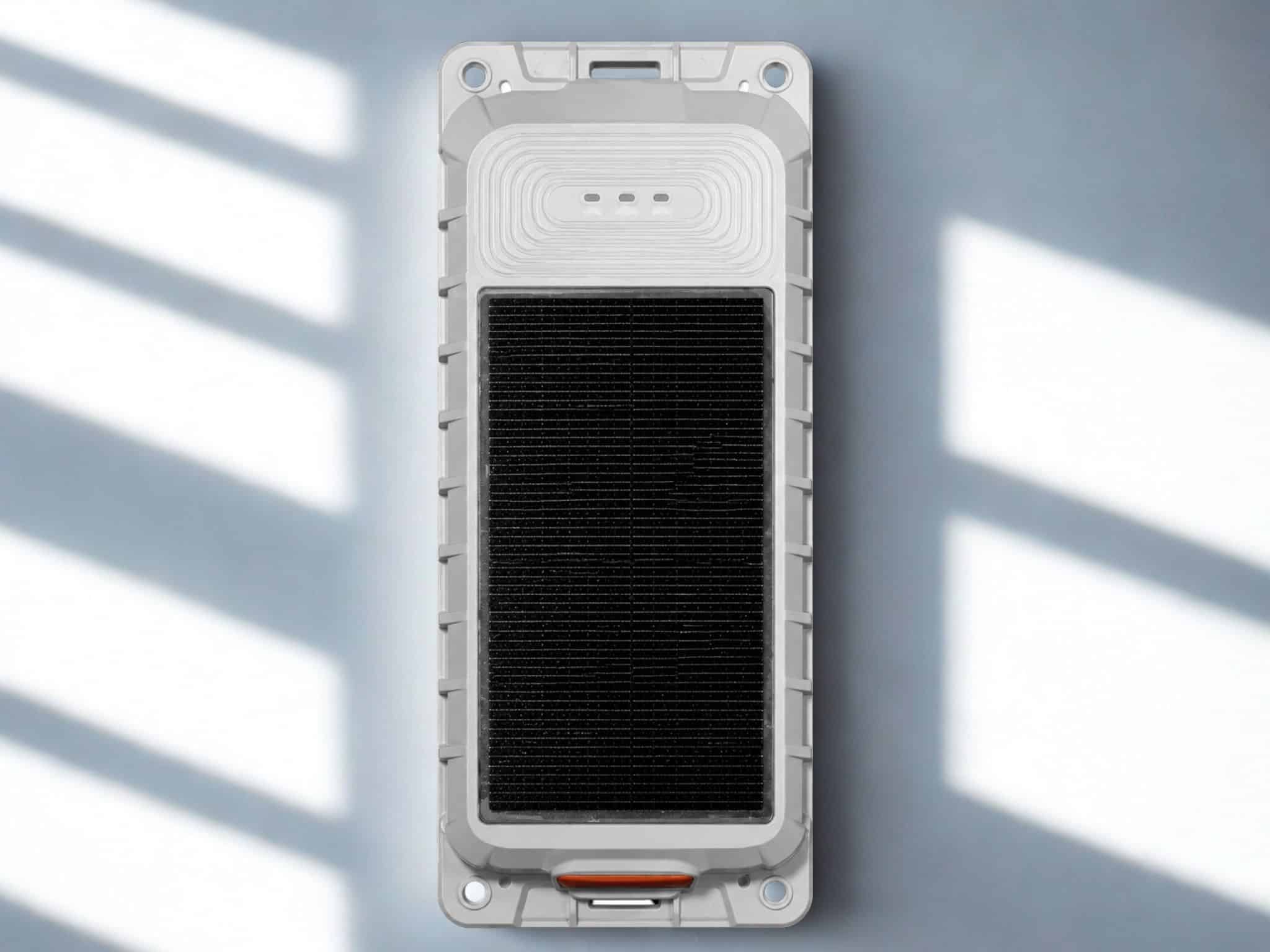 Robuste Telematik mit Solarpanel zur Outdoor-Nutzung